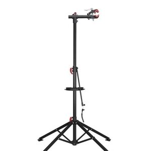 Songmics Foldable Bike Repair Stand W/ Quick Release Tool Tray Stable Design